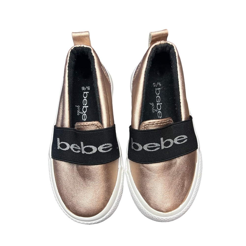 Toddler Bebe Girls Casual Slip on Sneaker